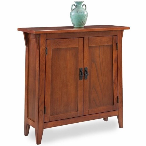 Leick Favorite Finds Mission Hall Stand in Russet Perspective: top