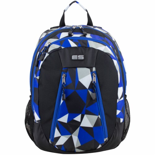 Eastsport Active 2.0 Backpack - Cobalt Splash/Clear Geo Perspective: top