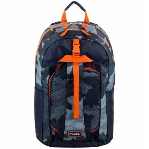 Fuel Deluxe Lunch Bag & Backpack Combo - Midnight Camo Perspective: top
