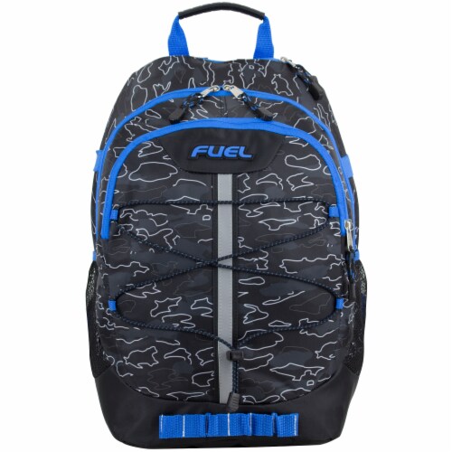 Fuel Camo Outline Terra Sport Bungee Backpack Perspective: top