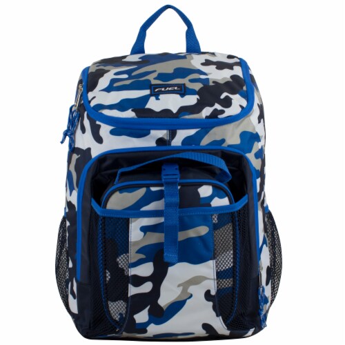 Fuel Deluxe Top Loader Backpack Lunch Combo Perspective: top