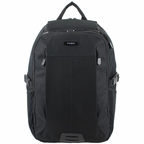 Fuel Force Defender Tech Backpack - Black Perspective: top