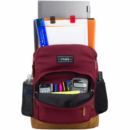 Fuel Superior Pro Backpack - Maroon Perspective: top