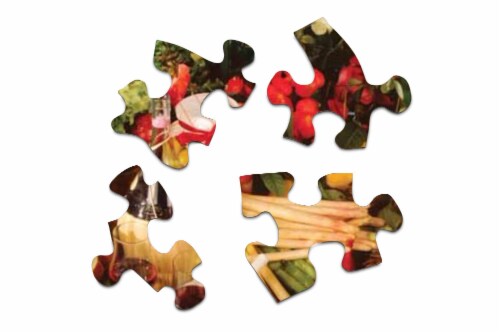 Springbok's 500 Piece Jigsaw Puzzle Italian Kitchen - Made in USA Perspective: top