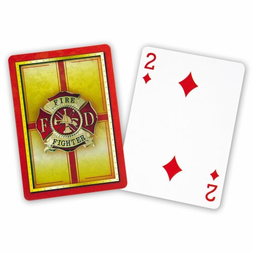 Springbok United States Firefighter Playing Cards 52 Playing Card Deck 1 Harris Teeter