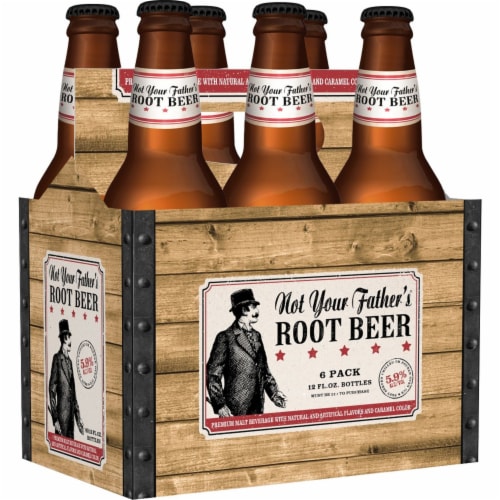 Not Your Father's Root Beer Domestic Malt Beverage Perspective: top