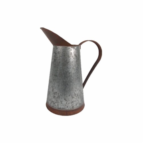 Galvanized Pitcher, 13 Perspective: top