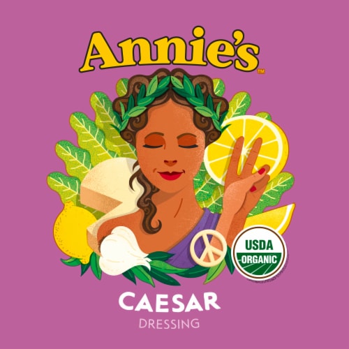 Annie's Organic Caesar Salad Dressing Perspective: top