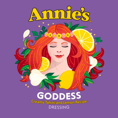 Annie's Goddess Vegan Salad Dressing Perspective: top