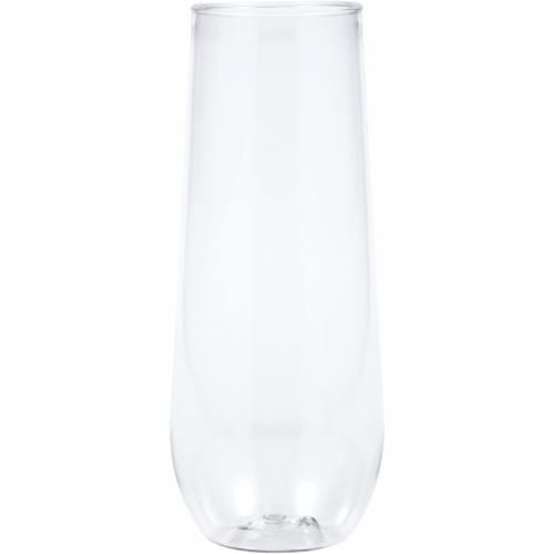 Faceted Crystal Stemless Champagne Flutes by Viski®, Pack of 1 - Kroger