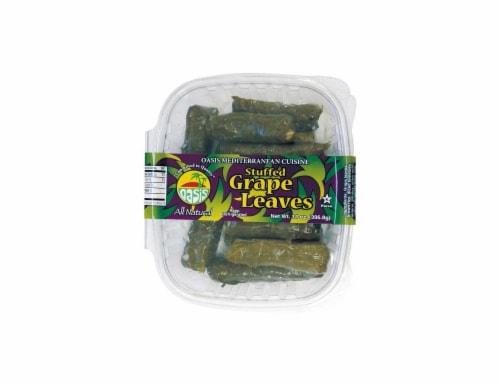 Oasis Stuffed Grape Leaves 16 oz Perspective: top