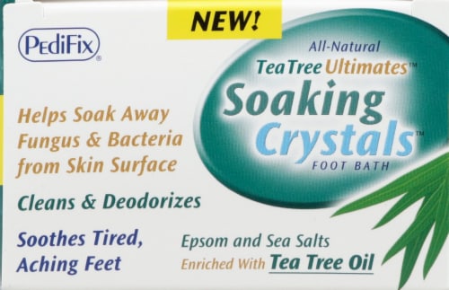 TeaTree Ultimates® Soaking Crystals Foot Bath Perspective: top