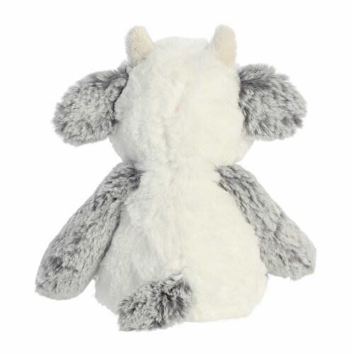 Aurora Small White Sweet & Softer 9 inch Cow Snuggly Stuffed Animal ...
