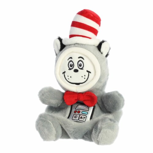 Aurora Mini Gray Dr. Seuss 5 inches Astronaut Cat In The Hat Palm Pals Stuffed Animal, One Size ...