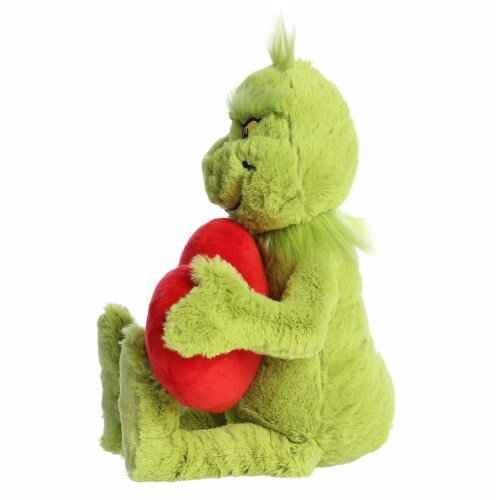 Aurora Large Green Dr. Seuss 15 inch Stole My Heart Grinch Whimsical Stuffed Animal One Size Gerbes Super Markets