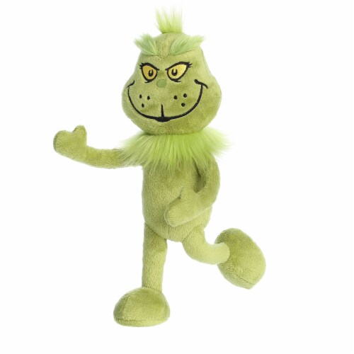 Aurora Medium Green Dr. Seuss 12 inch Grinch Armature Whimsical Stuffed ...