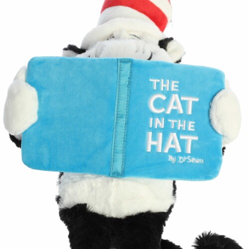 Aurora Large Black Dr. Seuss 17 inch Storytime Cat In The Hat Whimsical ...