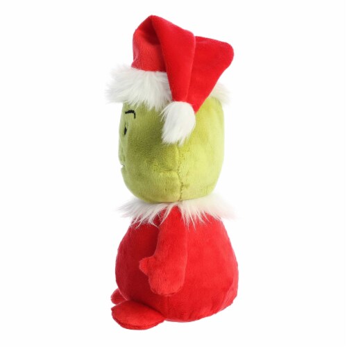 Aurora Medium Red Dr. Seuss 9.5 inches Pop Art Santa Grinch Whimsical ...