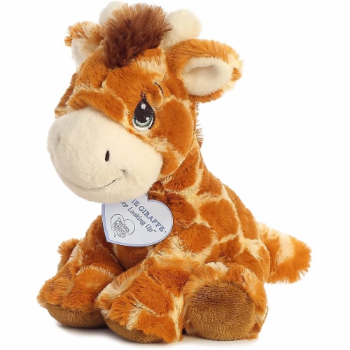 Raffie Giraffe 8 inch - Baby Stuffed Animal by Precious Moments (15709) Perspective: top
