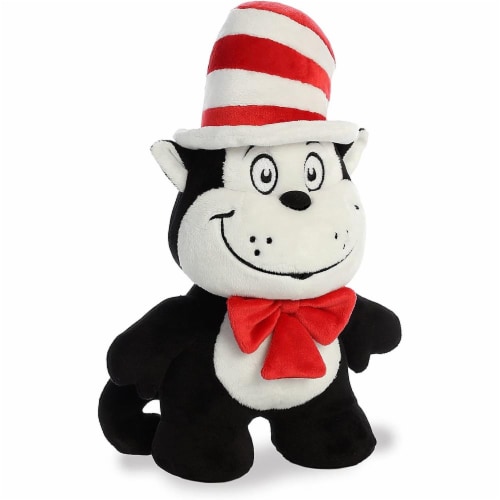 Aurora World Dr. Seuss Cat in the Hat Dood Plushie, 11" Perspective: top