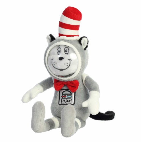 Aurora Large Multicolor Dr. Seuss 15 inch Astronaut Cat In The Hat Whimsical Stuffed Animal, One ...