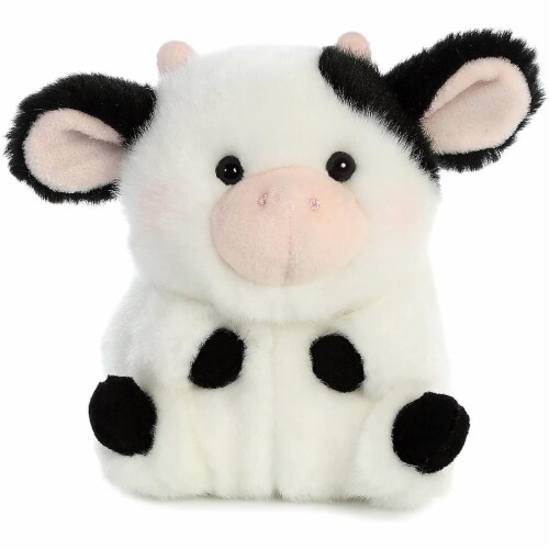 Aurora World Rolly Pet Daisy Cow Plush Perspective: top