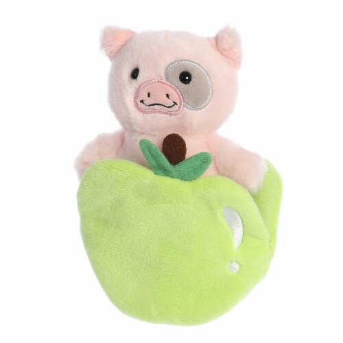 ebba Small Pink Pocket Peekers 5.5 Paisley Piglet Adorable Baby Stuffed ...