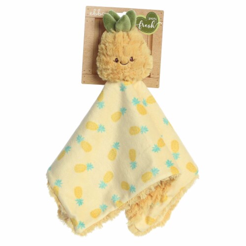 ebba Large Yellow Precious Produce 13 Pineapple Luvster Snuggly Baby Stuffed Animal, 1 PC - Fry ...