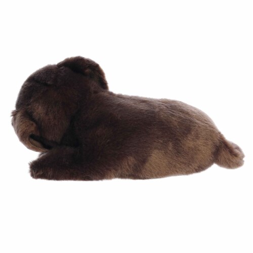 Aurora Medium Brown Miyoni Tots 10 inch Sleepy Chocolate Lab Pup ...