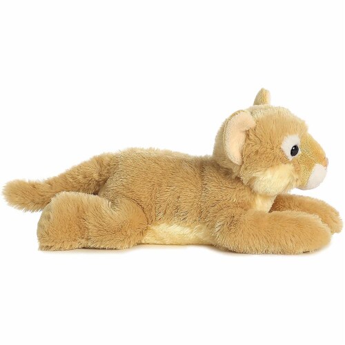 Cougar 12" Flopsie Stuffed Animal by Aurora Perspective: top