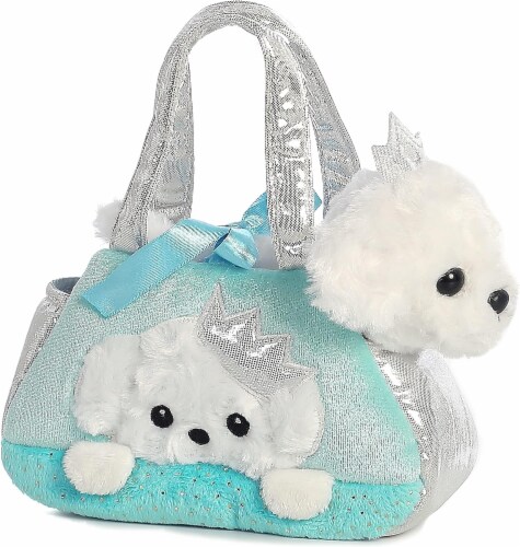 Fancy Pals Peek-A-Boo Princess Puppy 7 Inch Pet Carrier, 1 - Kroger