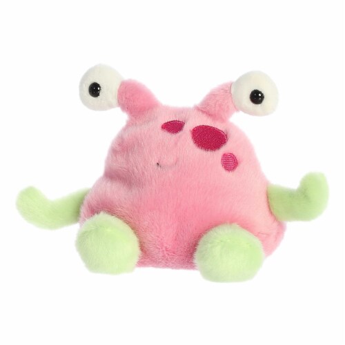 Aurora Mini Pink Palm Pals 5 inches Silly Alien Adorable Stuffed Animal ...