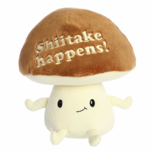 Aurora Small Brown JUST SAYIN 9 inch Shiitake Happens Witty Stuffed Animal One Size Kroger