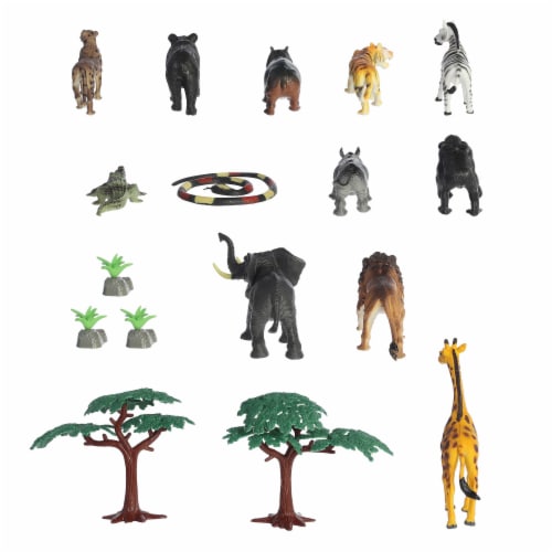Aurora Toys Small Multicolor Habitat Animals Of The Wild