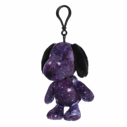 Aurora Mini Purple Peanuts 5 inch Spaced Out Snoopy Keychain Adorable ...