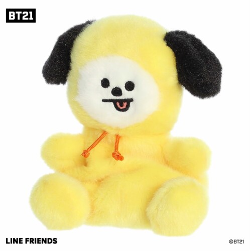 Aurora Mini Yellow BT21 Palm Pals 5 inches CHIMMY Lovable Stuffed Doll ...