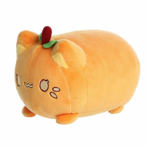 Aurora Small Orange Tasty Peach 7inches Pumpkin Meowchi Spooky Stuffed ...
