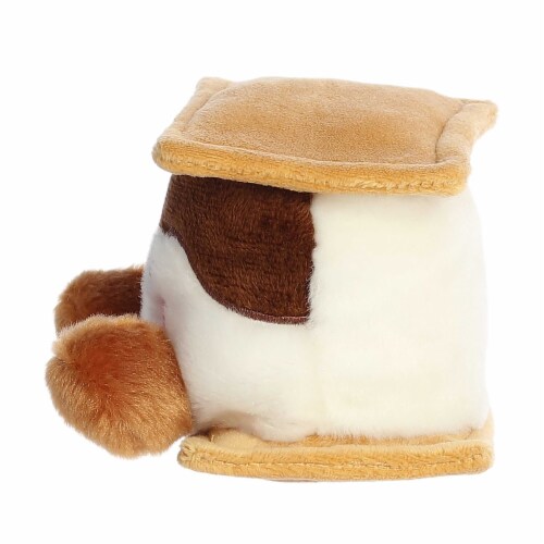 Aurora Mini Brown Palm Pals 5 Inch Fudgey Heart S'more Adorable Stuffed ...