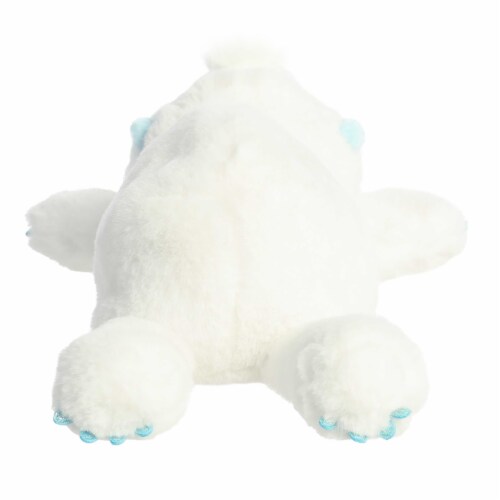 Aurora Large White Snoozles 18inches Yeti Laid-back Stuffed Animal, One ...