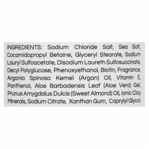 Zion Health Deep Cleansing Scalp & Hair Scrub Pear Blossom with Sea Salt - 4 oz (113 g) Perspective: top