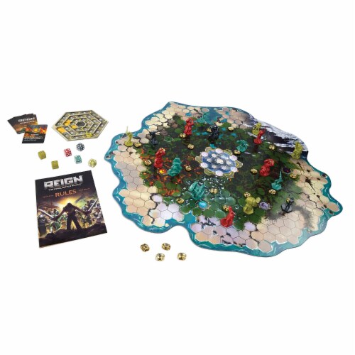 PlayMonster Reign™ Board Game Perspective: top
