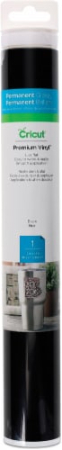 Cricut Premium Vinyl Roll - Black Perspective: top