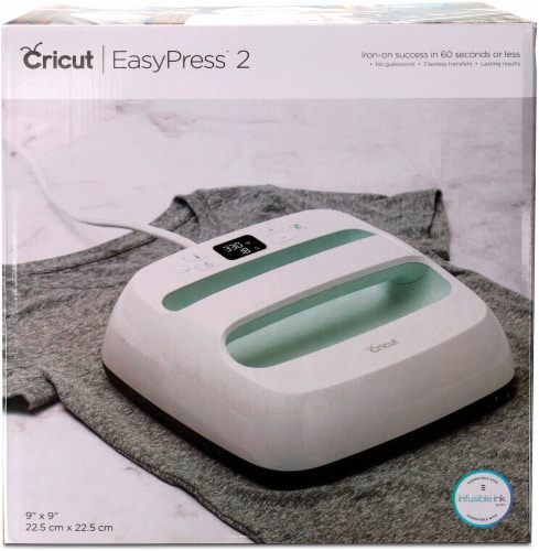 Cricut Easy Press™ 2 Machine - Mint, 9 x 9 in - Fred Meyer