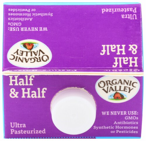 Organic Valley Half & Half Perspective: top