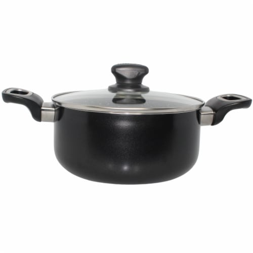 IMUSA® Dutch Oven Aluminum With Glass Lid - Cera Perspective: top