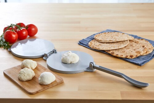IMUSA Aluminum Tortilla Press - Gray Perspective: top