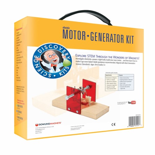 Dowling Magnets Science Set Motor/Generator 731101 Perspective: top