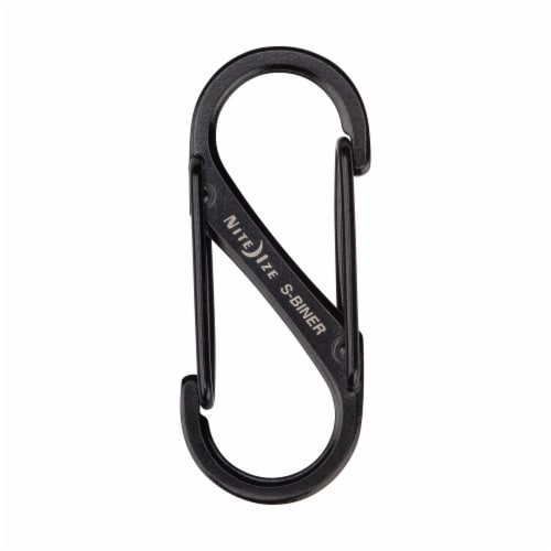 Nite Ize S-Biner Dual Carabiner - Black Perspective: top