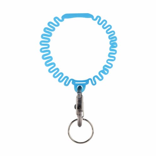 Nite Ize Key Band-It Stretch Wristband - Blue Perspective: top