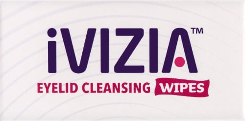 iVIZIA™ Eyelid Cleansing Wipes Perspective: top
